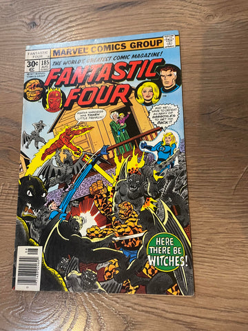 Fantastic Four #185 - Marvel Comics - 1977 - Back Issue