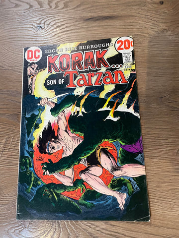 Korak Son of Tarzan #51 - DC Comics - 1973