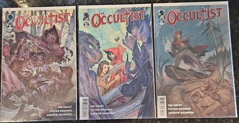 The Occultist #1 - #3 (Set) - Dark Horse Comics - 2011