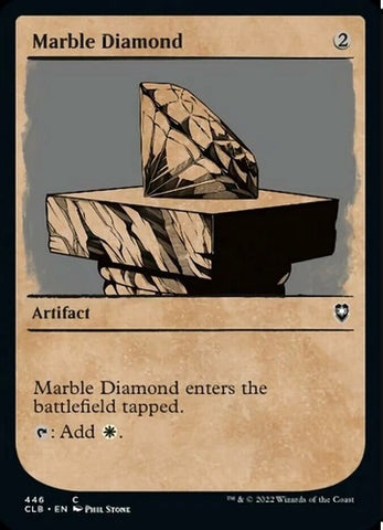 "Marble Diamond" - Magic The Gathering - CLB / Showcase