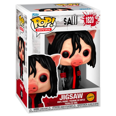 Funko Pop! Movies Saw - Jigsaw Vinyl Figure #1820 CHASE Limited Edition