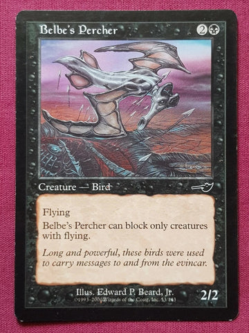 "Belbe's Percher" x4 - Magic The Gathering Card - Nemesis - 4-Card Playset