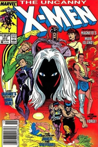 Uncanny X-Men #253 - Marvel Comics - 1989