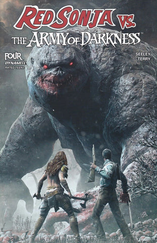 Red Sonja Vs. The Army Of Darkness #4 -  Dynamite Comics - 2025