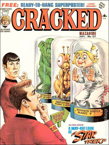 Cracked Magazine #127 - Major Magazines - 1975