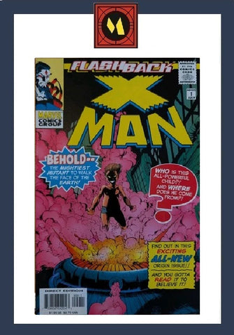 X-Man Minus 1 - Marvel Comics - 1996 - Flashback
