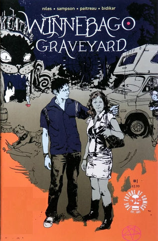 Winnebago Graveyard #1 - Image Comics - 2017 - Cover Signed