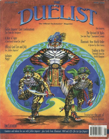 The Duelist Magazine #4 - Wizards Of The Coast - 1994 - WOC 7504