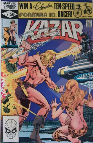 Ka-Zar the Savage #8 and #9 - Marvel Comics - 1981