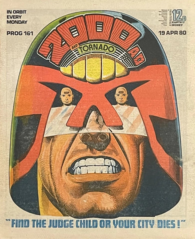 2000AD Comic Prog #161 - #165 (5x Comics RUN) - 1980