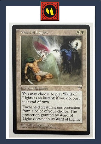"Ward Of Lights" x4 - Magic The Gathering - Mirage - 4-Card Playset