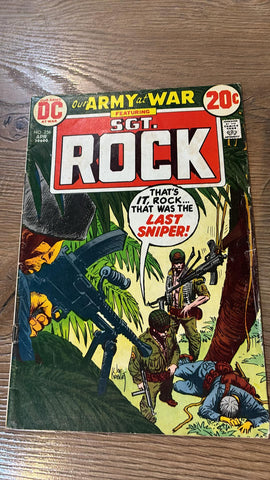 Our Army at War #256 - DC Comics - 1973