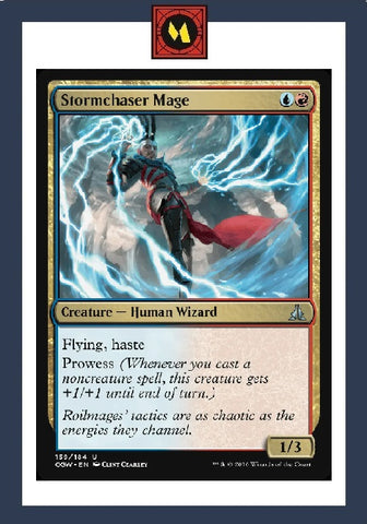 "Stormchaser Mage" - Magic The Gathering Card - OGW