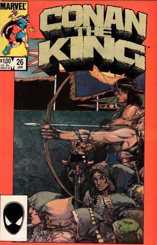 Conan The King #26 - Marvel Comics - 1985