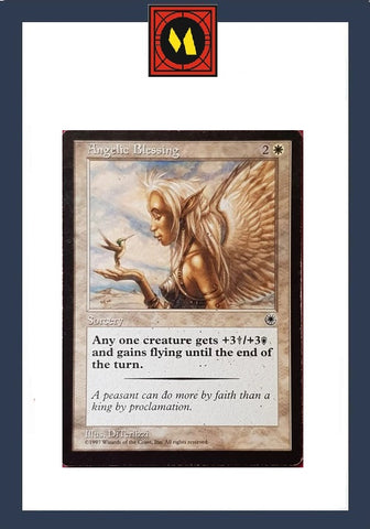 "Angelic Blessing" - Magic The Gathering Card - Portal