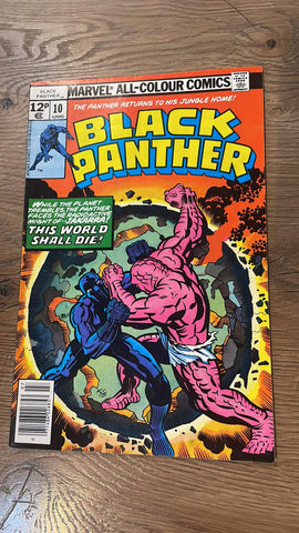 Black Panther #10 - Marvel Comics - 1978