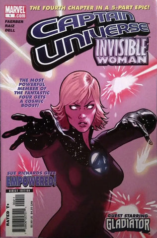 Captain Universe: Invisible Woman #1 - Marvel Comics - 2006