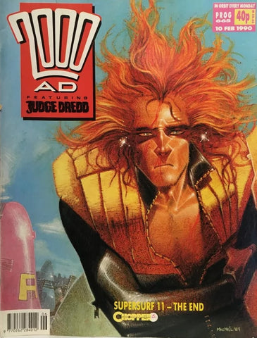 2000AD ft. Judge Dredd #665 - #669 (5x Comics RUN) - 1990