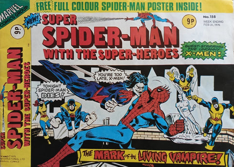 Super Spider-Man #158 - Marvel Comics - 1976