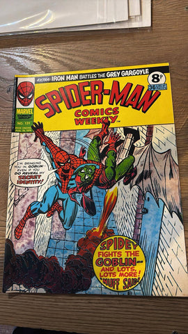 Spider-Man Comics Weekly #131 - Marvel/British - 1975