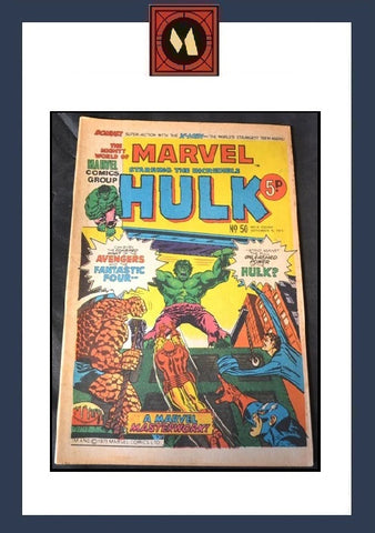 Mighty World of Marvel #50 - #59 (10x Comics RUN) - Marvel - 1973