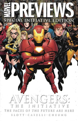 Marvel Previews Special Initiative Edition #1 - Marvel - 2007 - With Poster