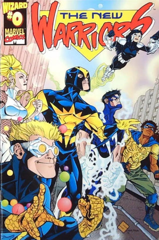 The New Warriors WIZARD #0 - Marvel Comics - 1999