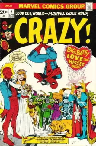 Crazy #2 - Marvel Comics - 1973