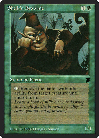 "Shelkin Brownie" - Magic The Gathering Card - Legends