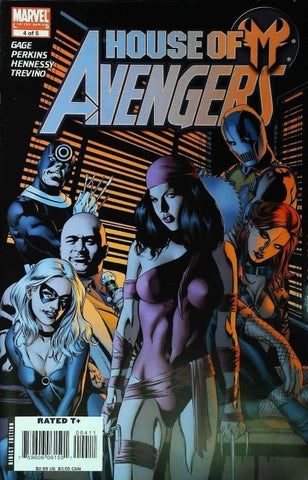House Of M: Avengers #4 - Marvel Comics - 2008