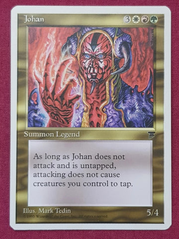 "Johan" - Magic The Gathering Card - Chronicles
