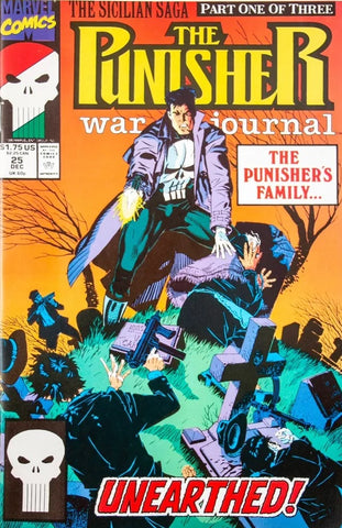 The Punisher: War Journal #25 - Marvel Comics - 1990