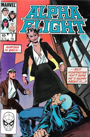 Alpha Flight #7 - Marvel Comics - 1984