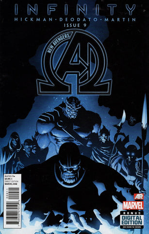 Infinity #9 - Marvel Comics - 2013 - 1st App. Black Order