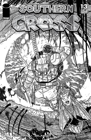 Southern Cross #13 - Image Comics - 2015 - Walking Dead Tribute B&W