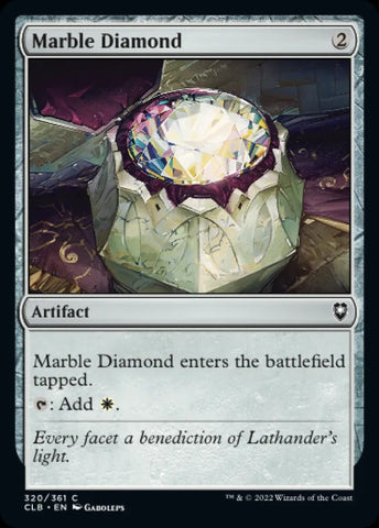 "Marble Diamond" - Magic The Gathering - CLB