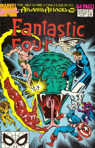 Fantastic Four Annual #22 - Marvel Comics - 1989