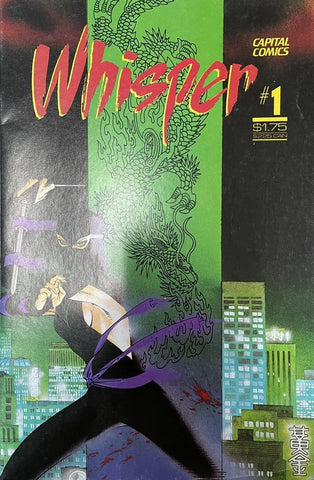 Whisper #1  - Capital Comics - 1983