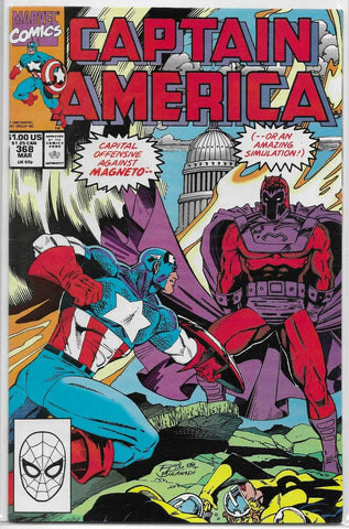 Captain America #368 - Marvel Comics - 1990