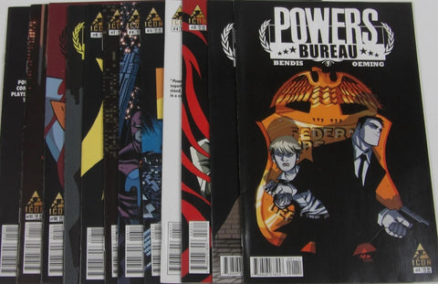 Powers Bureau #1 - #12 (12x Comics RUN) - Icon Comics - 2013/14