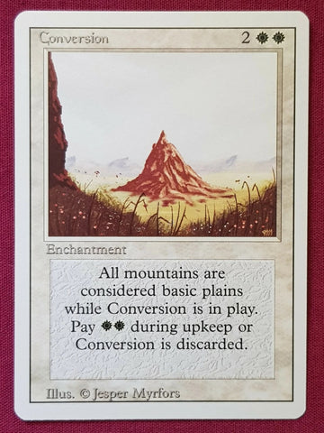 "Conversion" - Magic The Gathering Card - Revised