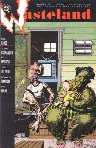 Wasteland #15 - DC Comics - 1989