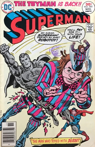 Superman #305 - DC Comics - 1977