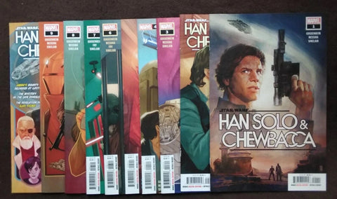 Star Wars: Han Solo & Chewbacca #1 - #10 (Set) - Marvel Comics - 2022