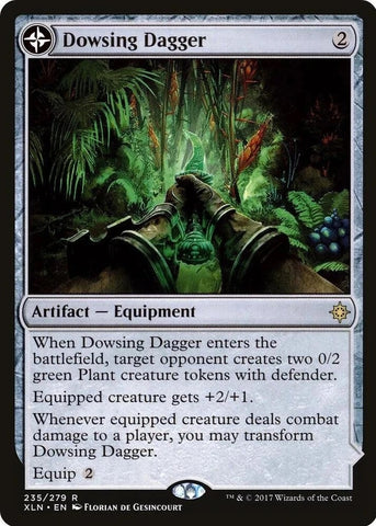 "Dowsing Dagger" - Magic The Gathering Card - Ixalan