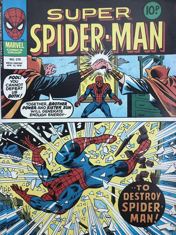 Super Spider-Man #270 - Marvel Comics/British - 1978