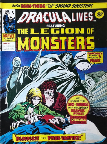 Dracula Lives #81 - Marvel Comics / British - 1976