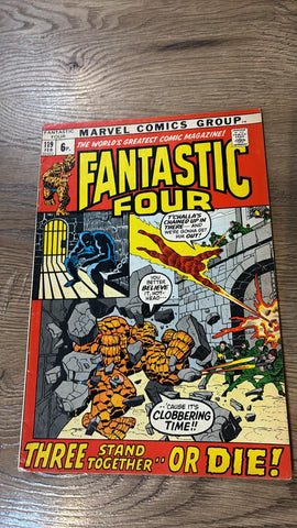 Fantastic Four #119 - Marvel Comics - 1972 - Back issue (Copy)