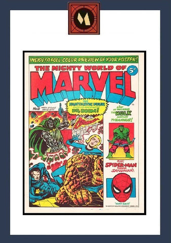 Mighty World Of Marvel #10 - Marvel Comics - 1972