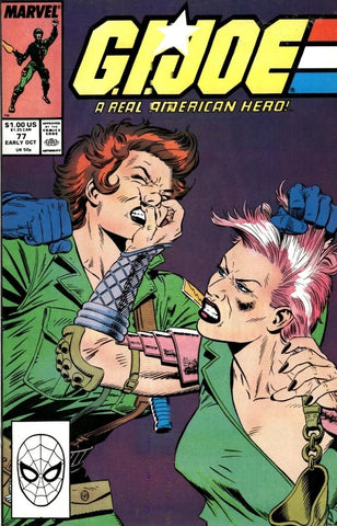 G.I. Joe #77 - Marvel Comics - 1988